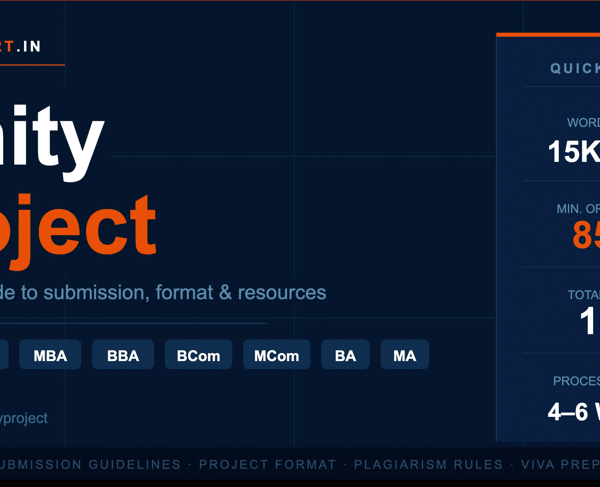 Most articles about the Amity Project cover the obvious — word count, formatting, plagiarism. But the Viva is the section that catches students most